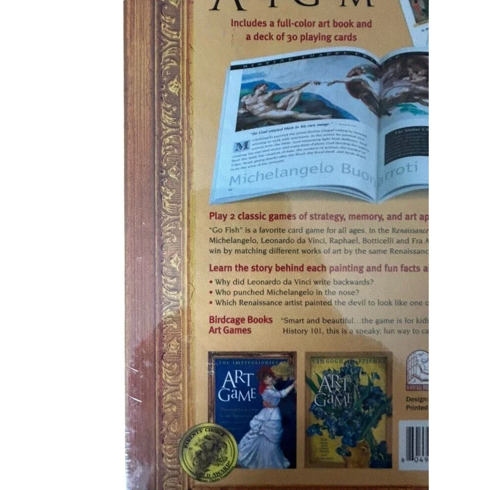 The Renaissance Art Game : Discover Thirty Glorious Masterpieces in a Game